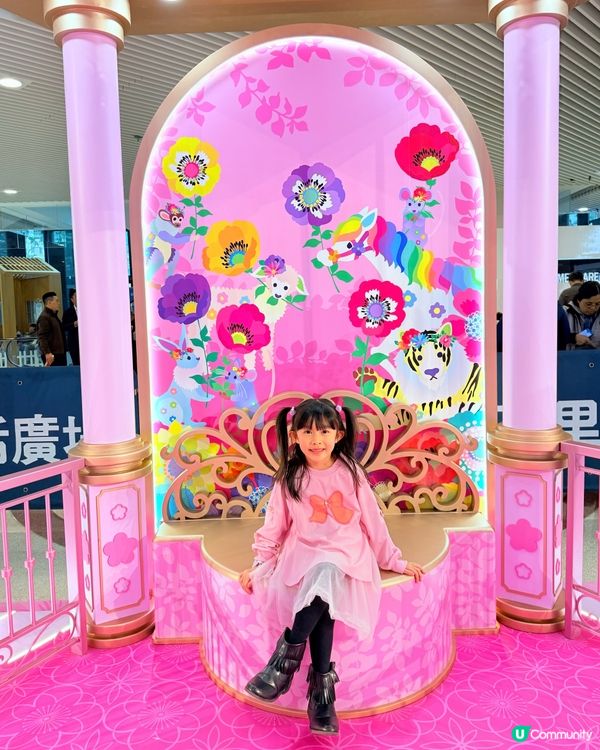 荷里活廣場｢百花錦繡迎新春｣