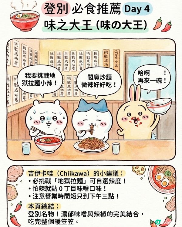 AI生成！Chiikawa 帶路遊北海道 ❄️ 7日行程懶人包 (附 AI 指令 + 教學) 📝✨