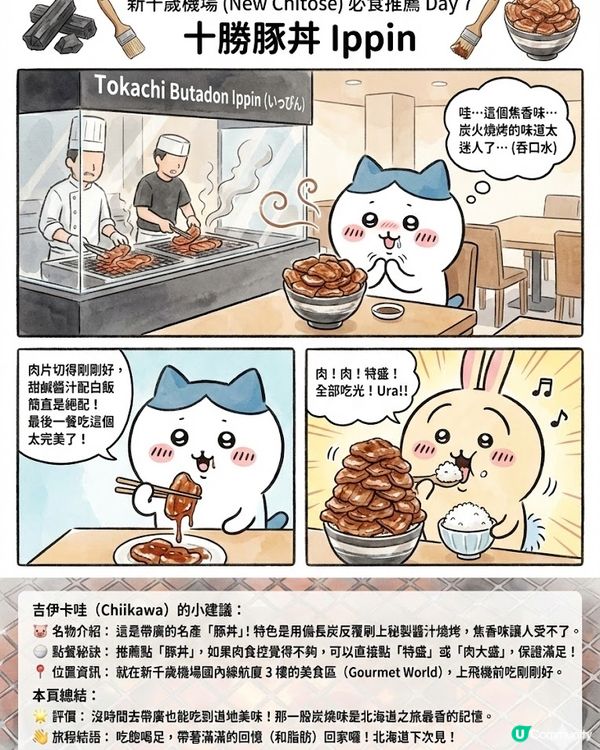 AI生成！Chiikawa 帶路遊北海道 ❄️ 7日行程懶人包 (附 AI 指令 + 教學) 📝✨