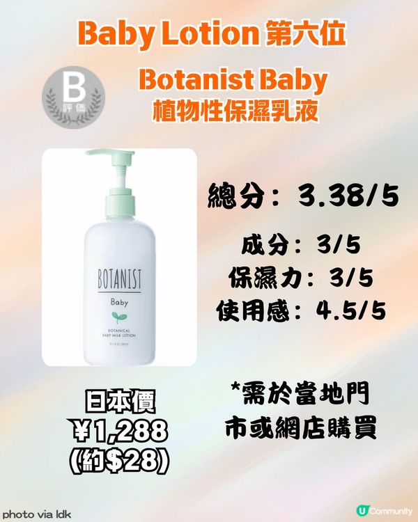 🍼 【2026最新】12 款 Baby Lotion 日本權威評測 🇯🇵