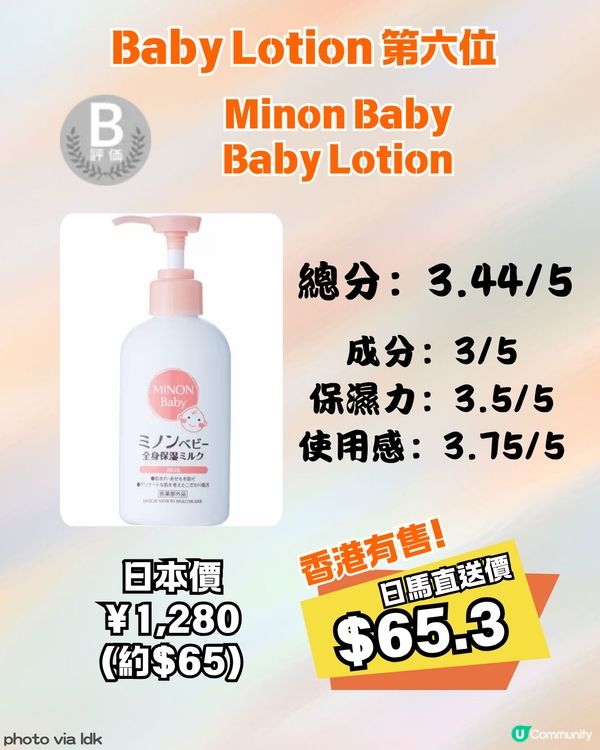 🍼 【2026最新】12 款 Baby Lotion 日本權威評測 🇯🇵