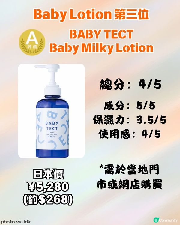 🍼 【2026最新】12 款 Baby Lotion 日本權威評測 🇯🇵