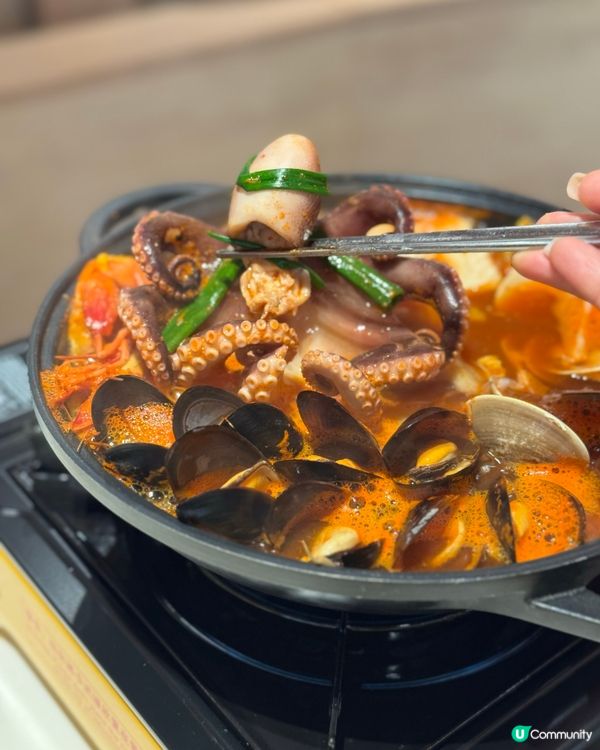 韓式海鮮鍋 勁多料