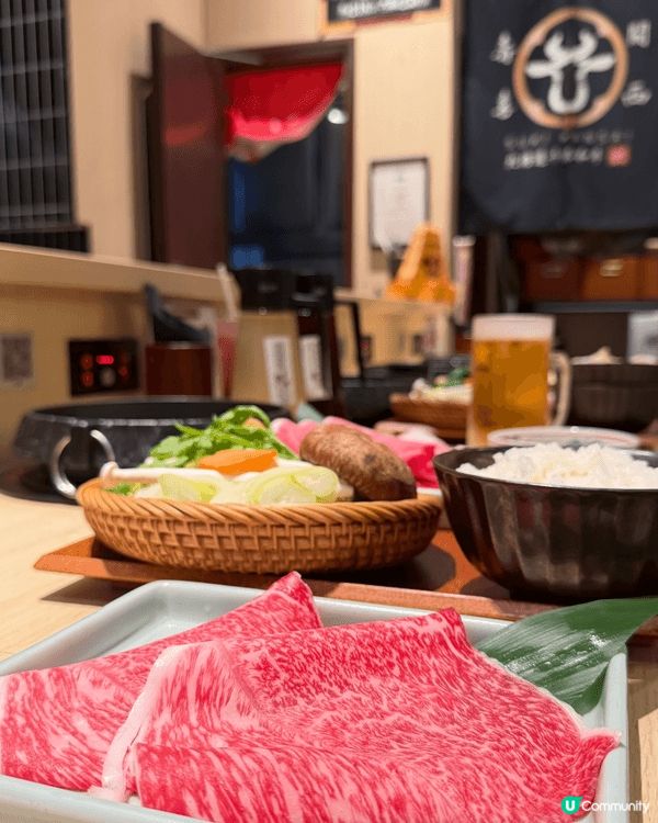 食正宗和牛壽喜燒一定要嚟呢度！