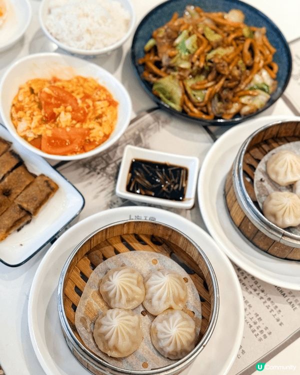 好掛住食上海菜加小籠包！😋 