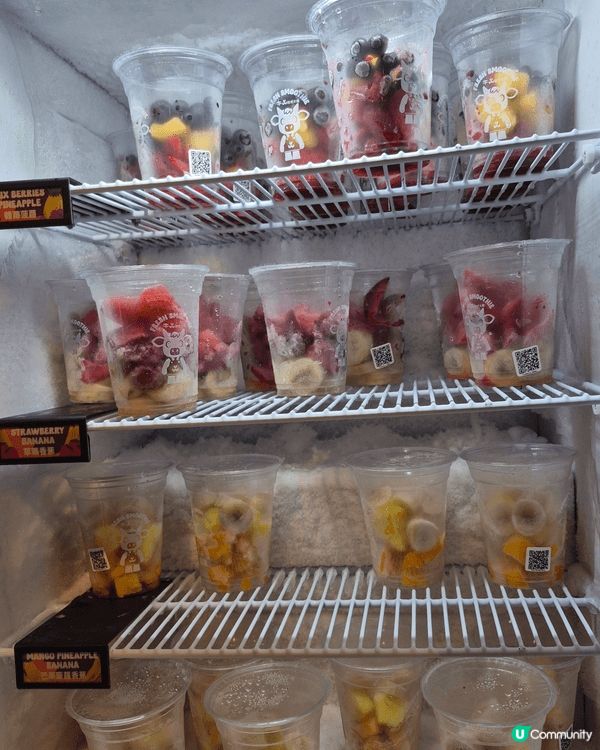 牛品的午餐有無限時吃到飽，最正是有鲜菓smooties，直情...