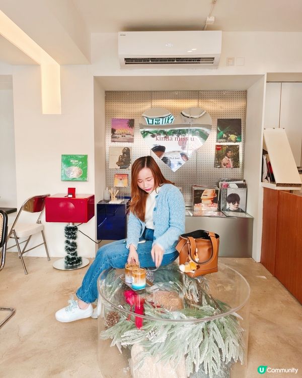 韓系純白風Cafe☕️黑膠唱片🎬週末慢活好地方！