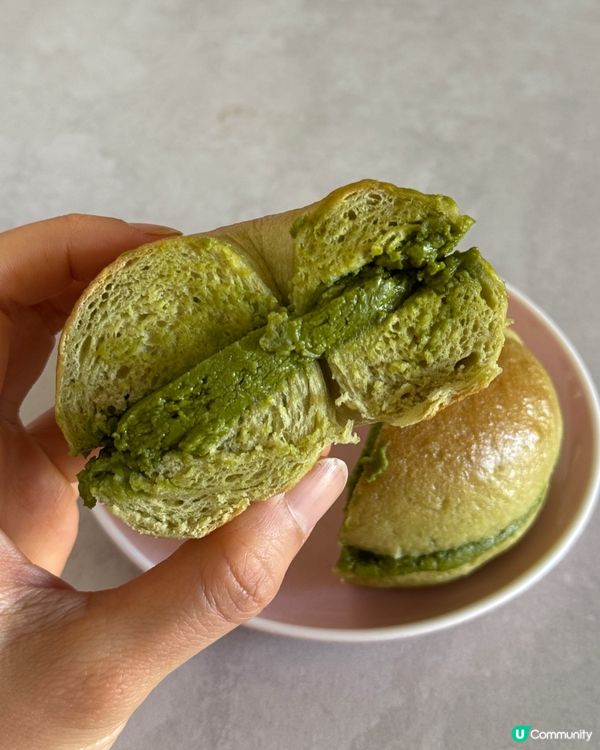 台南貝果❤️玄米抹茶貝果初體驗 🍵🌾