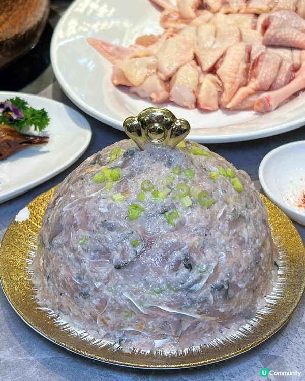 搭配富貴爬金山,讓年夜飯更有格調