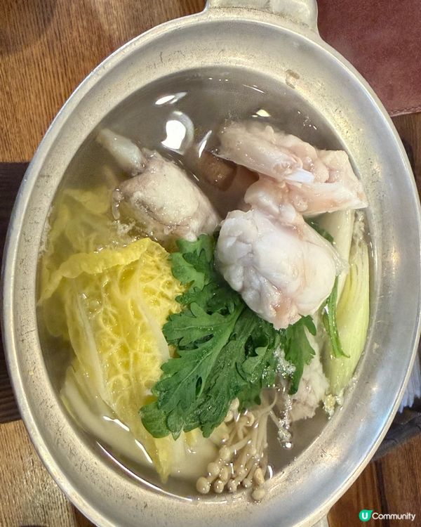 河豚火鍋，烏冬麵，河豚刺身，炸河豚