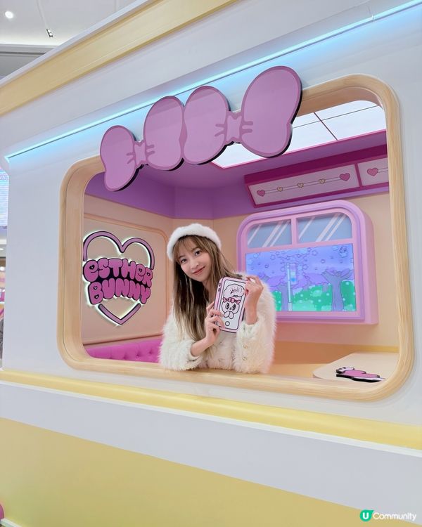 Esther Bunny 櫻花鐵道情人節！🌸💖