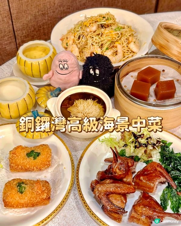 銅鑼灣高級海景中菜