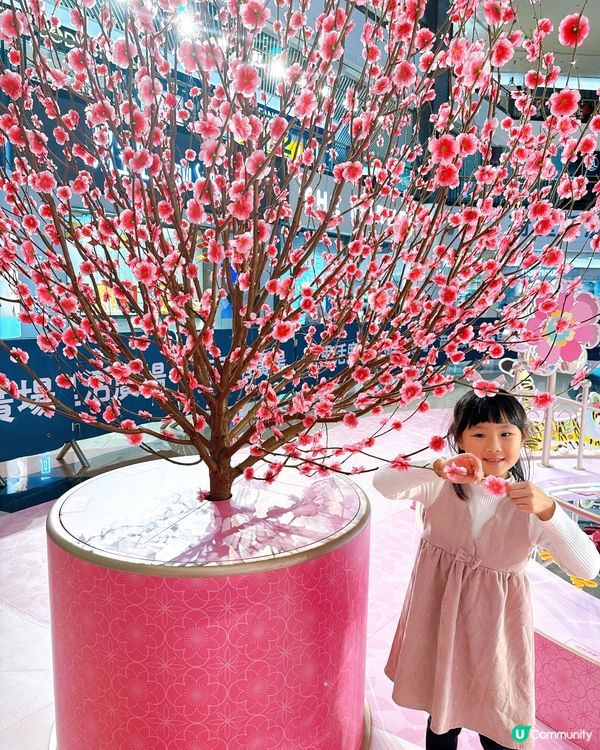 花花世界賀新歲！🌸駿馬雕塑添好運！🐎