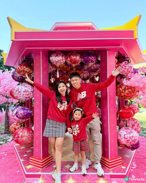 😍🙀超靚粉紅花海🌸約定你新年必到打卡位！💞🫰🏻