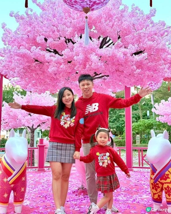 😍🙀超靚粉紅花海🌸約定你新年必到打卡位！💞🫰🏻