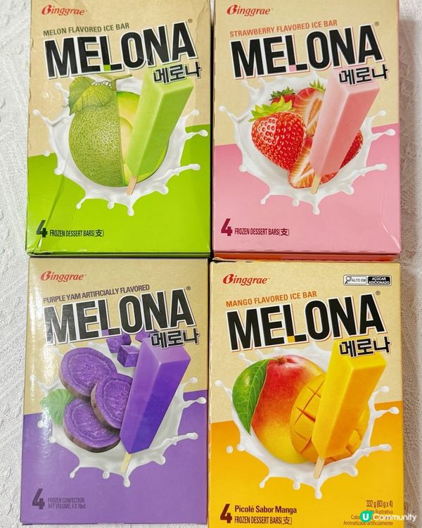 韓國大熱Melona雪條