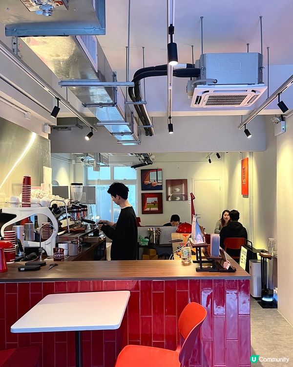 🇭🇰上環復古紅色打卡啡酒館☕️🍷