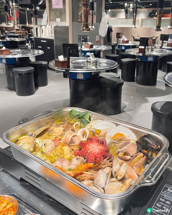 🇭🇰尖沙咀新開韓餐❕份量超足海鮮鍋✨