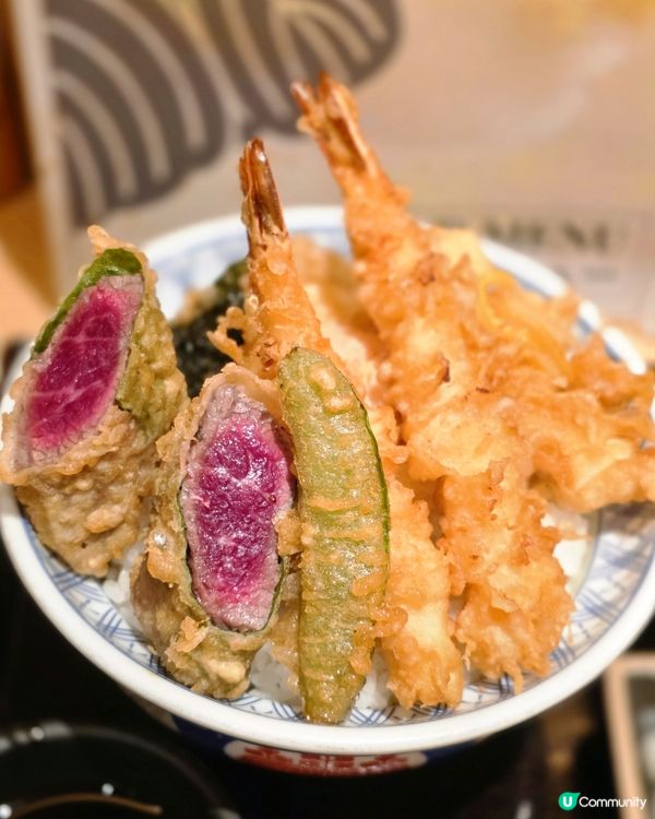 金賞天丼 • 江戶前の極上味覺✨