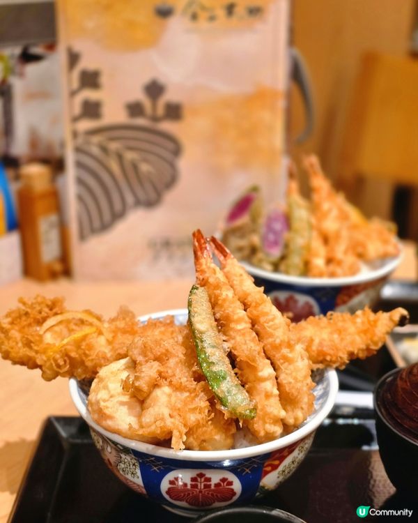 金賞天丼 • 江戶前の極上味覺✨