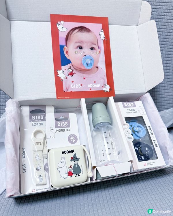 BIBS x Moomin 靚靚禮盒👶🏻💖