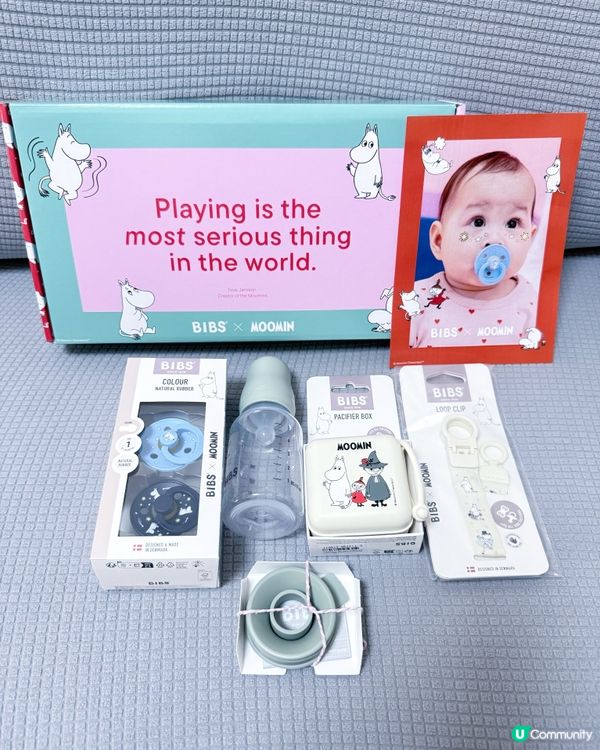 BIBS x Moomin 靚靚禮盒👶🏻💖