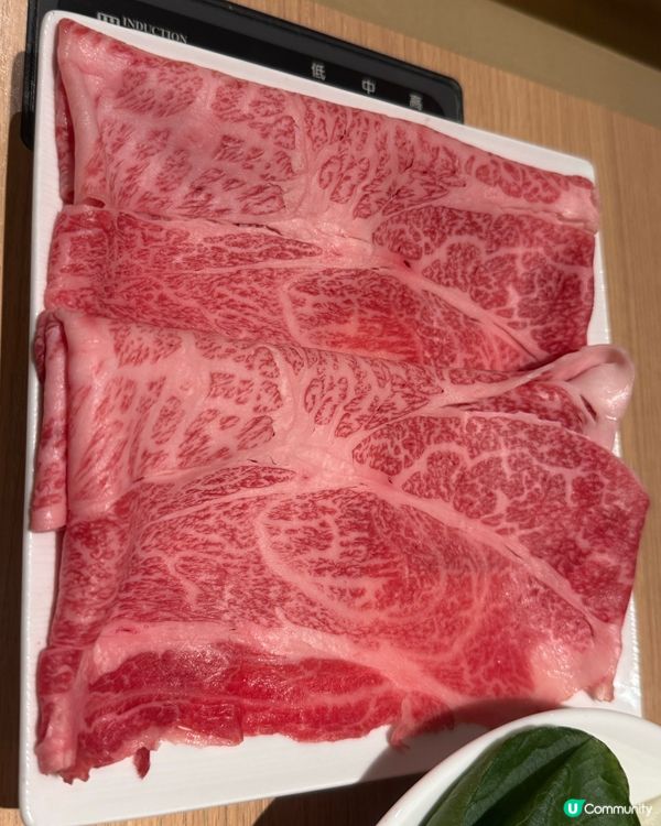 去日本食和牛，和牛刺身.