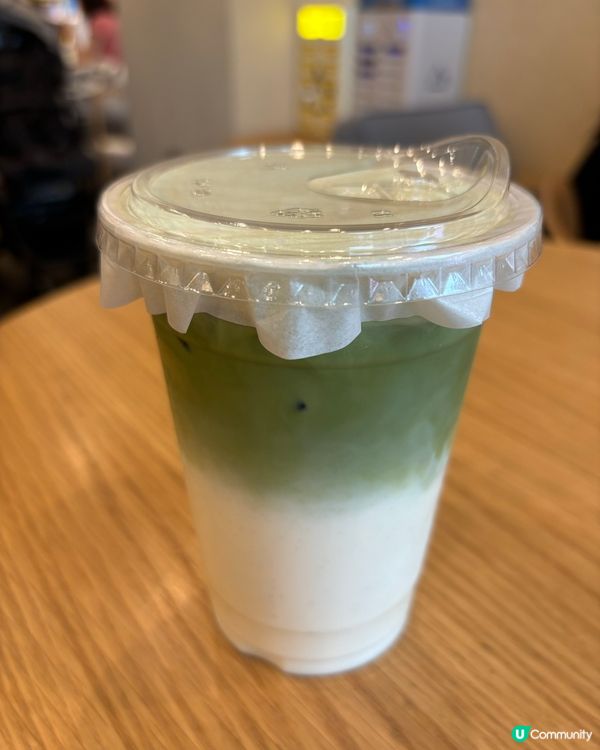 抹茶鮮奶療癒身心 🍵😌