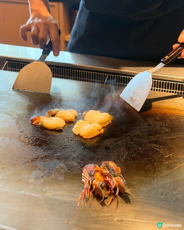 66折尖東鐵板燒！獨立房+畫畫服務！🤩