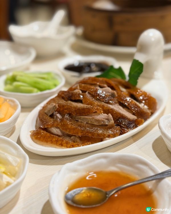 🇭🇰【旺角古琴雅苑：掛爐胸皮鬆化油香，小籠包＋鱔糊同場加映】