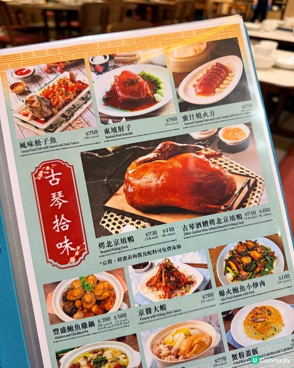 🇭🇰【旺角古琴雅苑：掛爐胸皮鬆化油香，小籠包＋鱔糊同場加映】