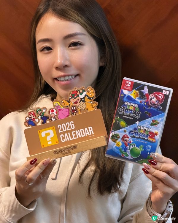 新年團拜打機樂！🎮🍄