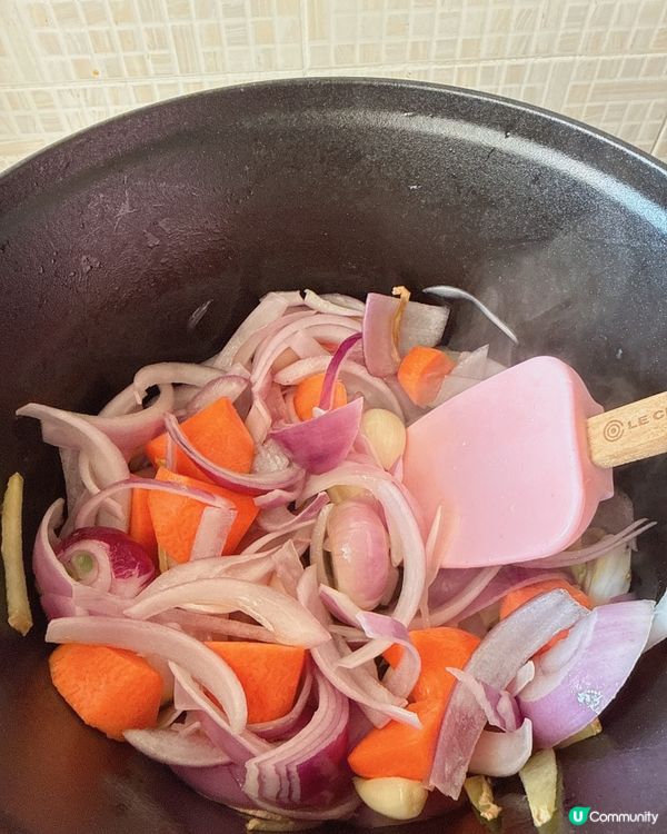 自家製陳醋排骨 + 豬腩肉| 創意加紅蘿蔔同洋蔥更滋味