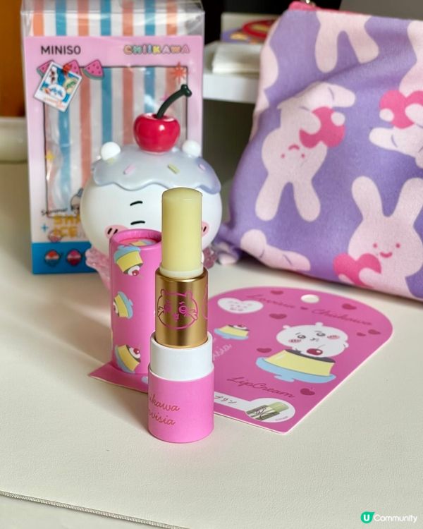 秋冬唇乾救星！可愛Chiikawa 潤唇膏💄✨