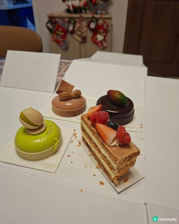 恒生卡超荀！Conrad酒店蛋糕買一送一✨