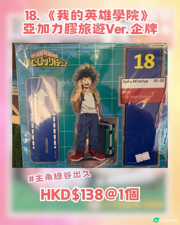 1比1鬼滅之刃禰豆子登陸沙田！多部熱門動漫登場+18大必推商品