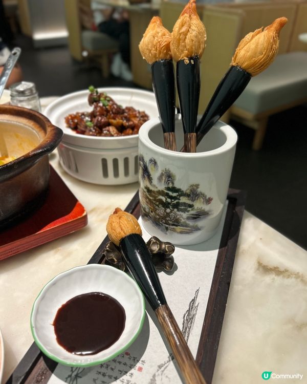 食得嘅毛筆甜品！ 😱😱😱