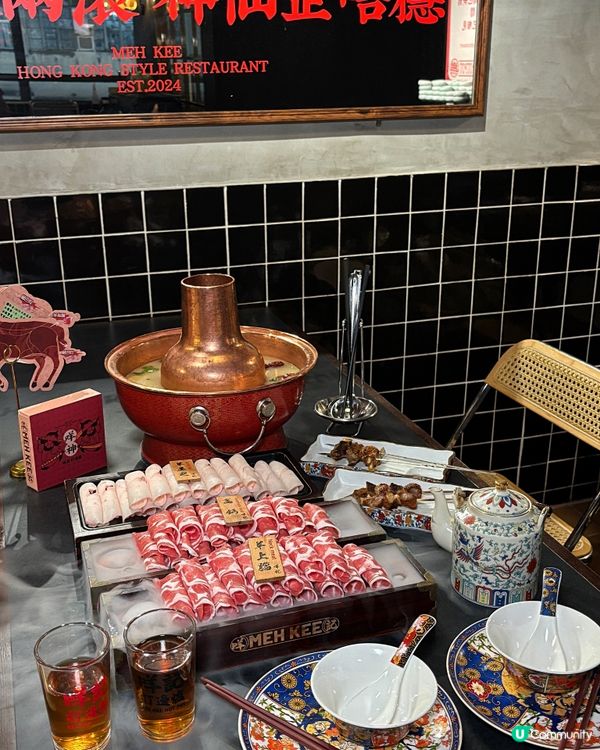 🎀旺角｡特色懷舊港式裝修 罕見內蒙羊肉火鍋🐑🎀