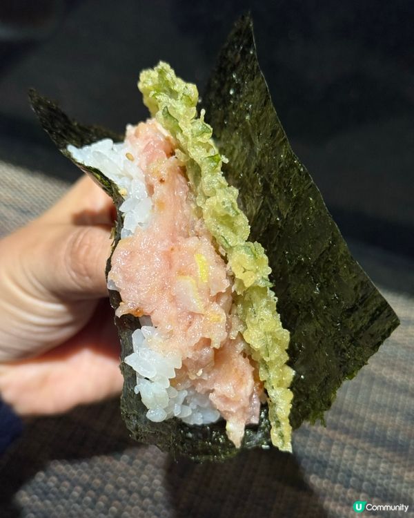 Omakase可以免費無限追加手卷及壽司！