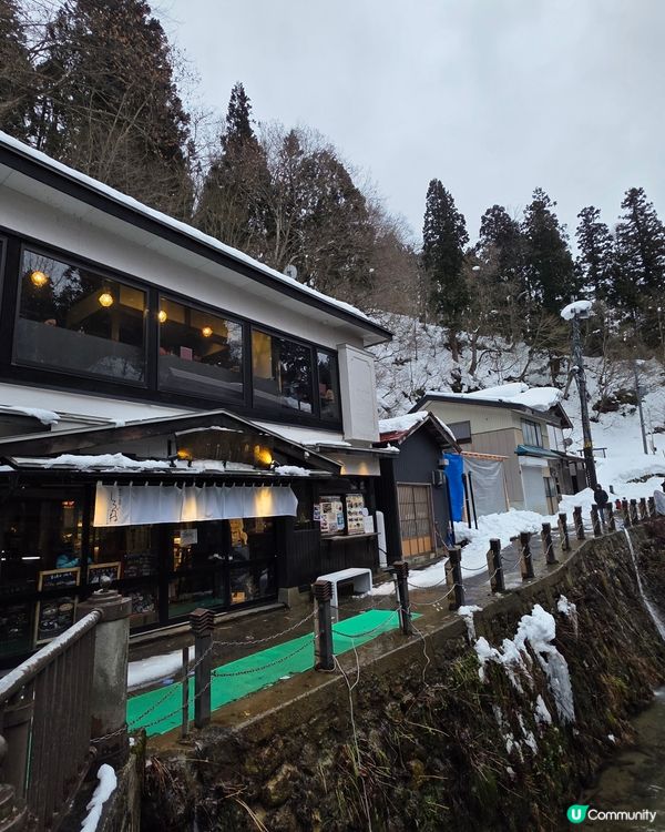 銀山溫泉♨️和食有雪景推介❄️