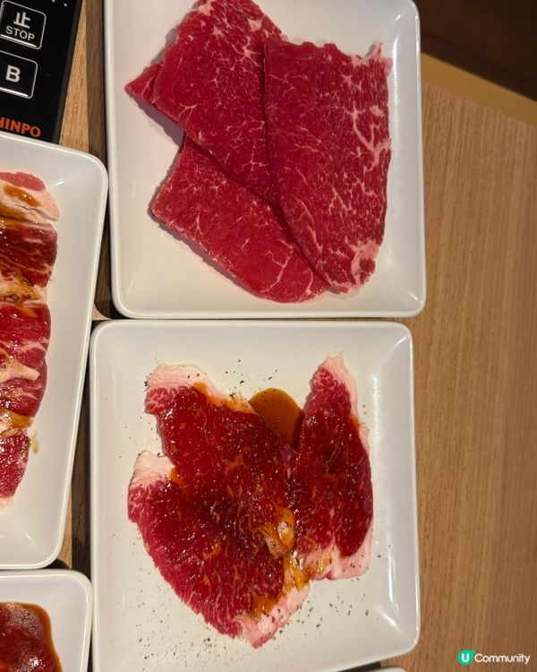 日本食國產牛，牛舌，海鮮，牛內臟+2000円任飲，