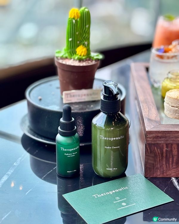 酒店下午茶送$900護膚品😍