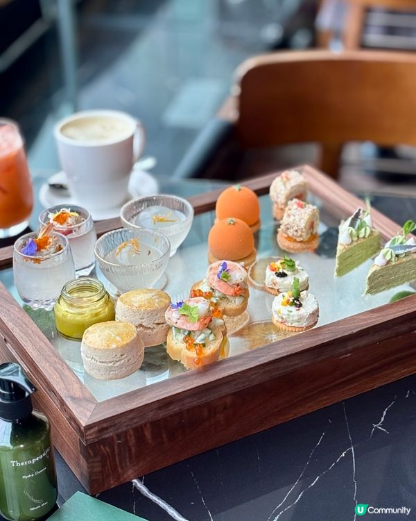 酒店下午茶送$900護膚品😍