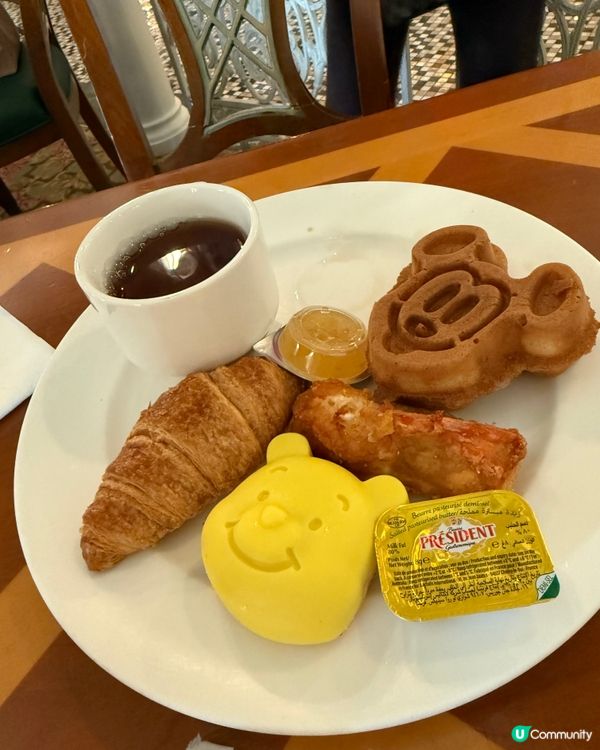 去迪士尼樂園酒店係食氣氛😆