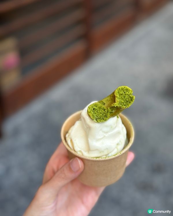 有馬溫泉🍦豆乳抹茶雪糕😋