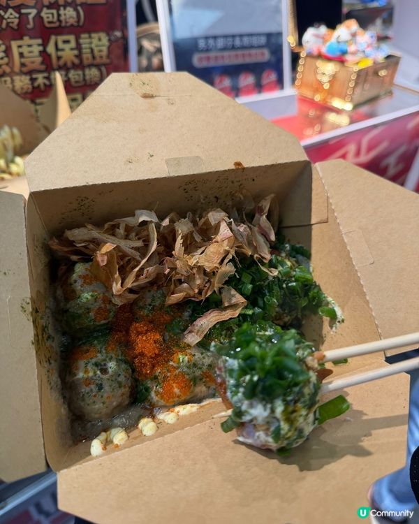 蟹膏章魚燒！鮮到爆！🦀🐙