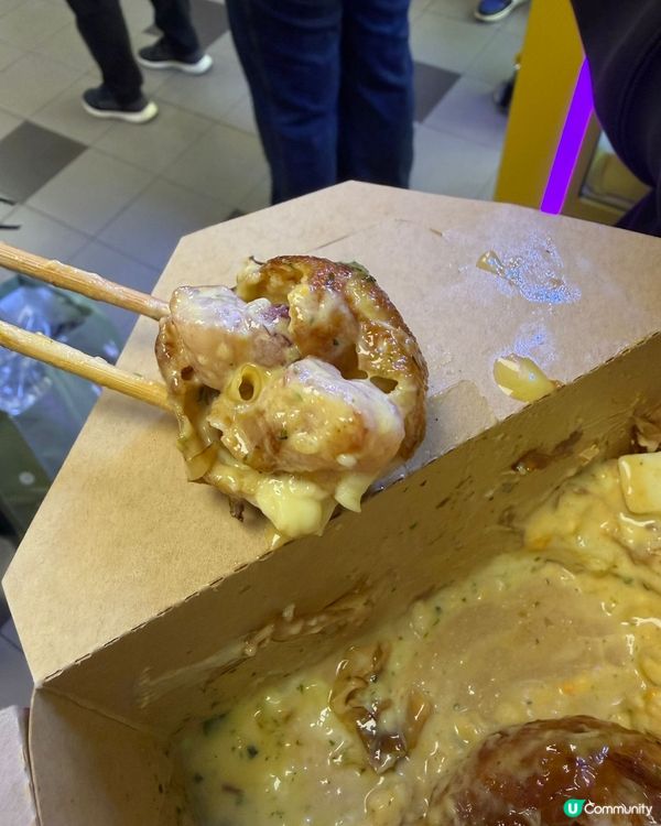 蟹膏章魚燒！鮮到爆！🦀🐙