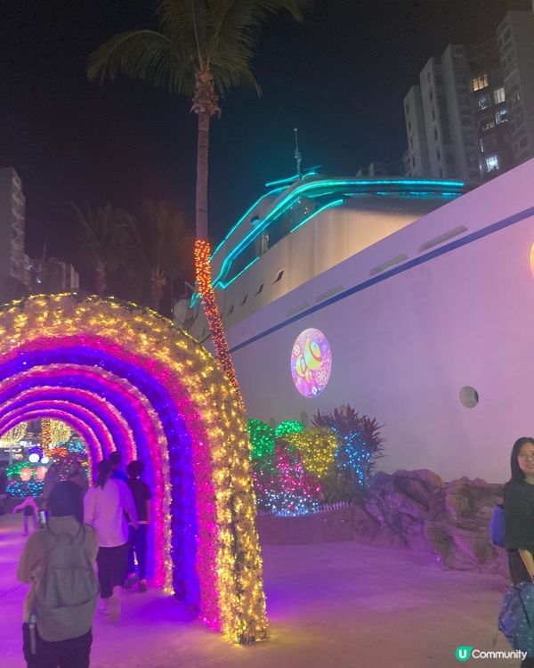 黃埔桃花園燈海🌸行年宵必打卡！📸