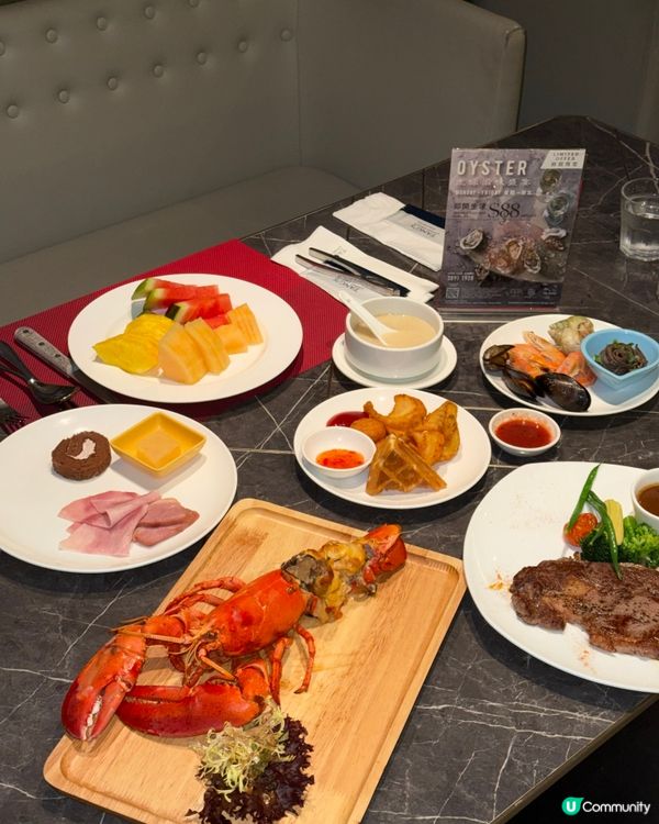 荃灣龍蝦松露半自助晚餐🦞✨