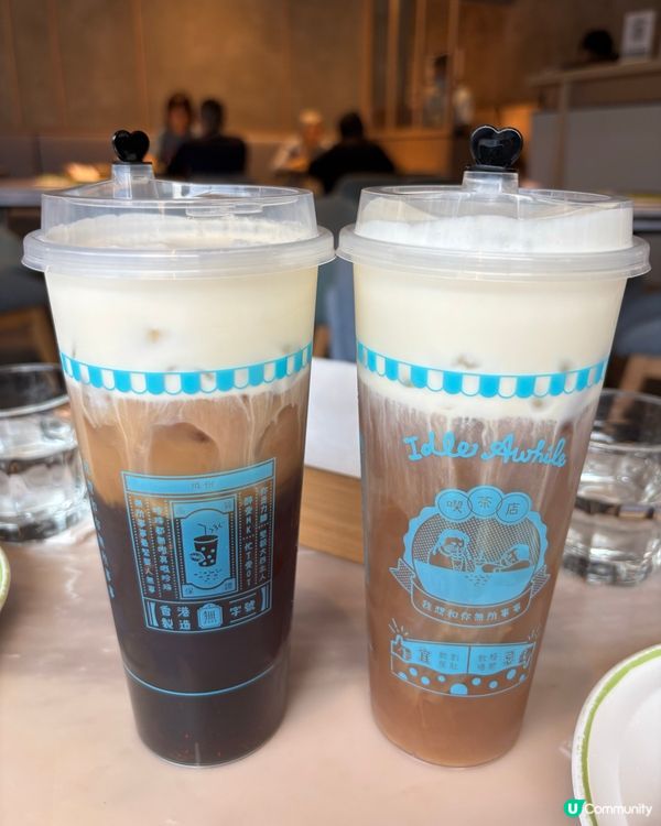 奶蓋伯爵茶☕️療癒下午茶！😋